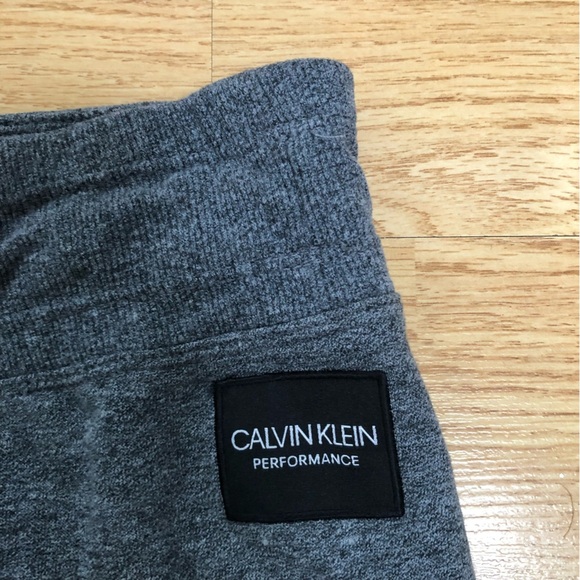 Calvin Klein Gray Sweatpants with Bold Branding size medium ladies- gently worn - Picture 3 of 7